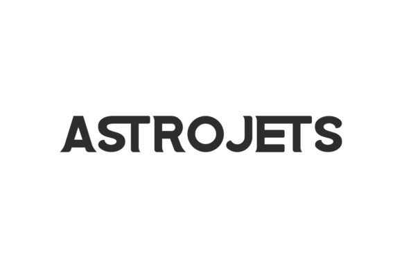 Astrojets: A Bold Sans Serif for Modern Branding