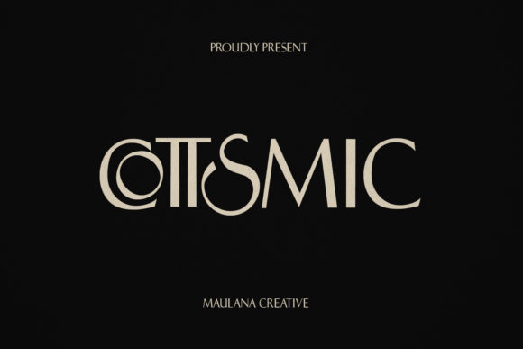 Cottsmic: A Bold Font for Modern Campaigns