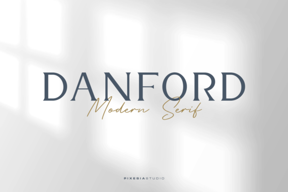 Danford: A Bold Serif for Creative Campaigns