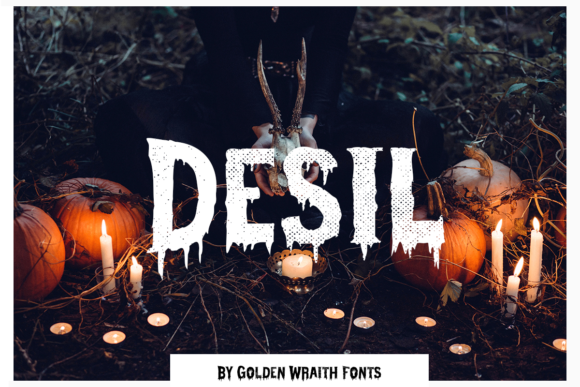 Desil: A Spooky Halloween Font