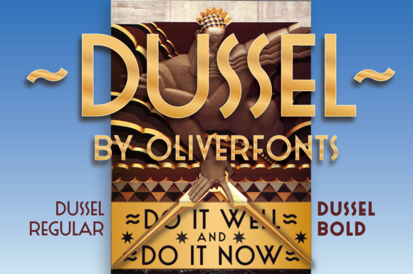 Dussel: A Bold Sans Serif for Creative Projects