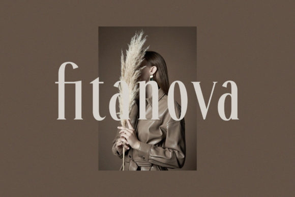 Fitanova: A Bold Serif Font for Digital Marketing