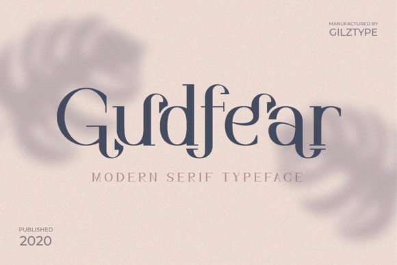 Gudfear: A Smooth Serif Font for Web Design