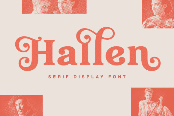 Hallen: A Bold Serif for Creative Projects