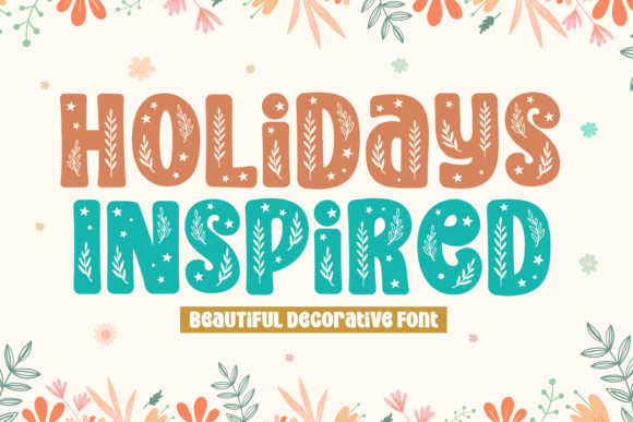 Holidays Inspired Font Review