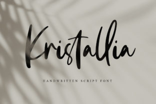 Kristallia: A Script Font for Real Projects