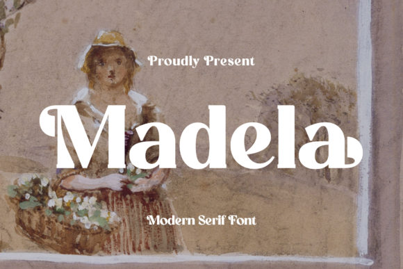 Madela: A Bold Serif Font for Business