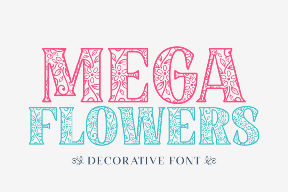 Mega Flowers Font Review