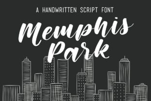 Memphis Park: A Bold Handwritten Font
