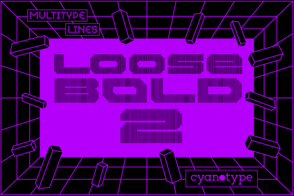 MultiType Lines Loose Bold 2: A Bold Font for Business