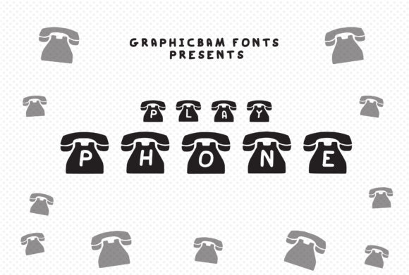 Play Phone Font for Creative Design