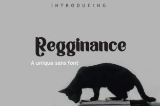Regginance: Bold Sans Serif Font
