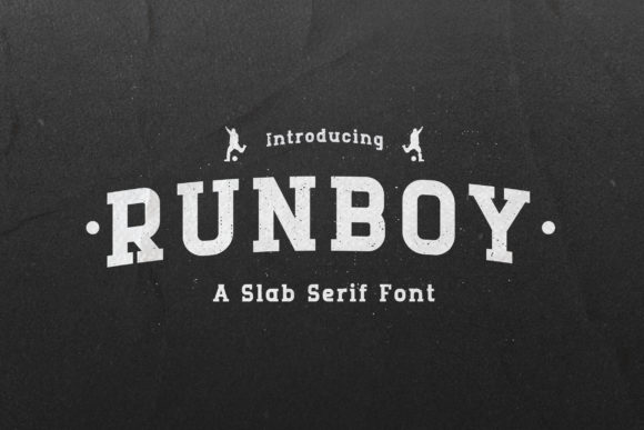 Runboy: A Bold Font for Dynamic Campaigns