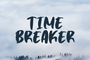 Time Breaker Font for Bold Design