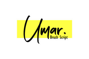 Umar: A Bold Script Font for Creative Design