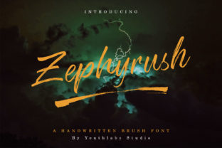 Zephyrush: A Bold Font for Business Branding